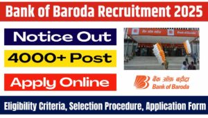 Bank of Baroda Apprentice Recruitment