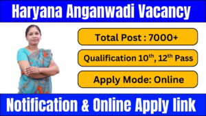 Haryana Anganwadi Vacancy