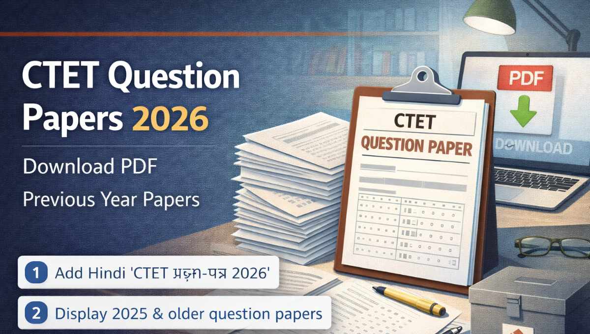 CTET Question Papers 2026