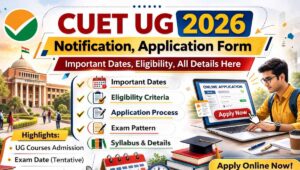 CUET UG 2026 Online Application Form