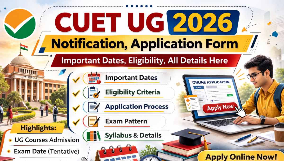 CUET UG 2026 Online Application Form