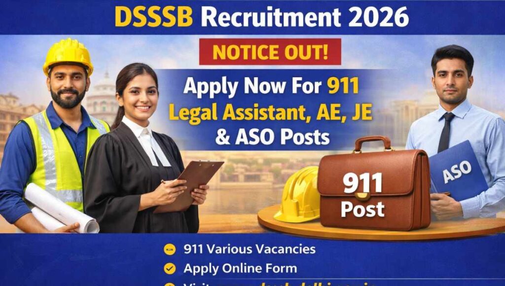 DSSSB Recruitment