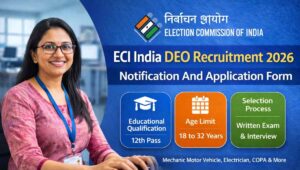 ECI India DEO Recruitment