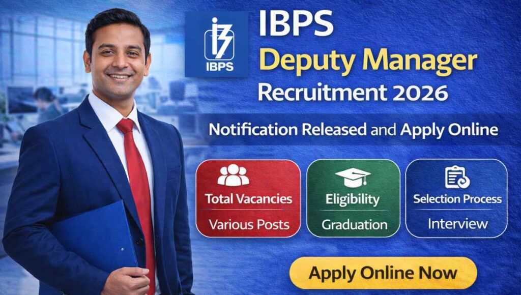 IBPS Deputy Manager Recruitment