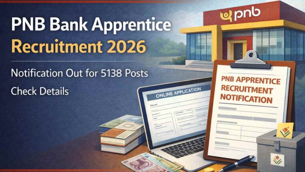 PNB Bank Apprentice Recruitment