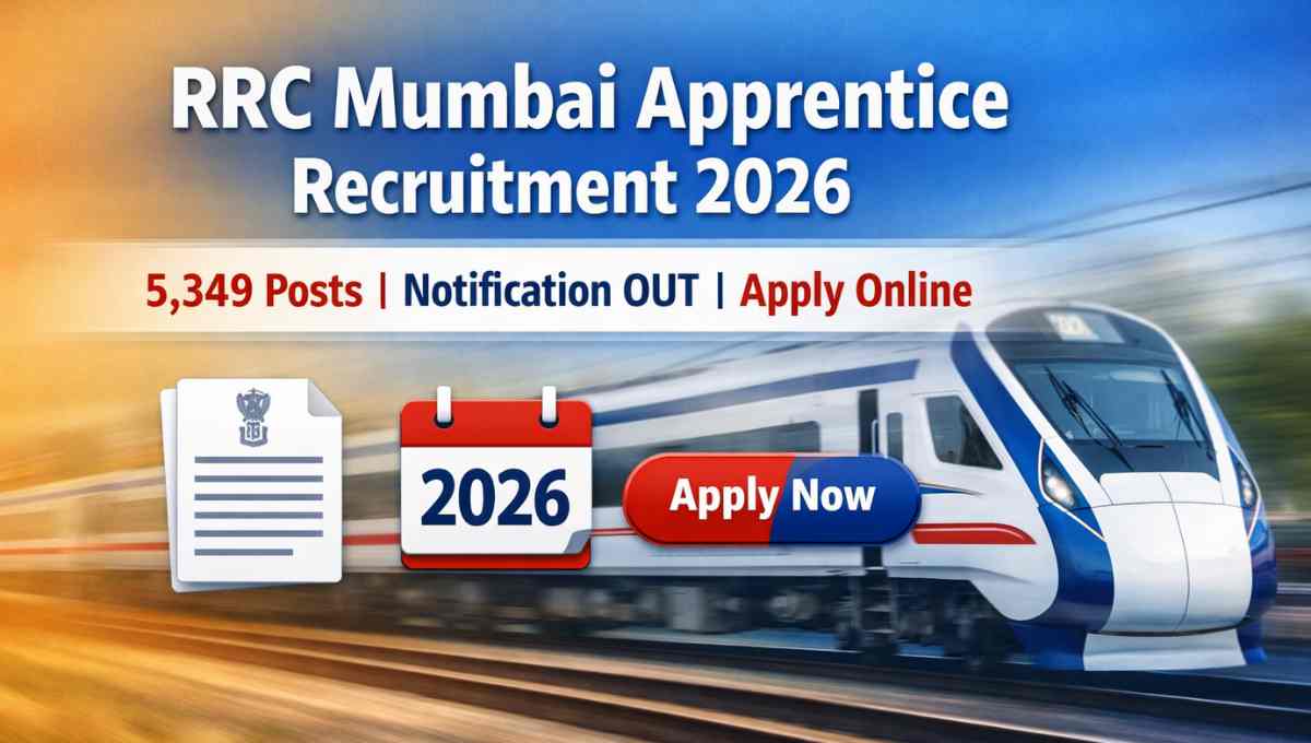 RRC Mumbai Apprentice Recruitment