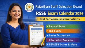RSSB Exam Calendar 2026