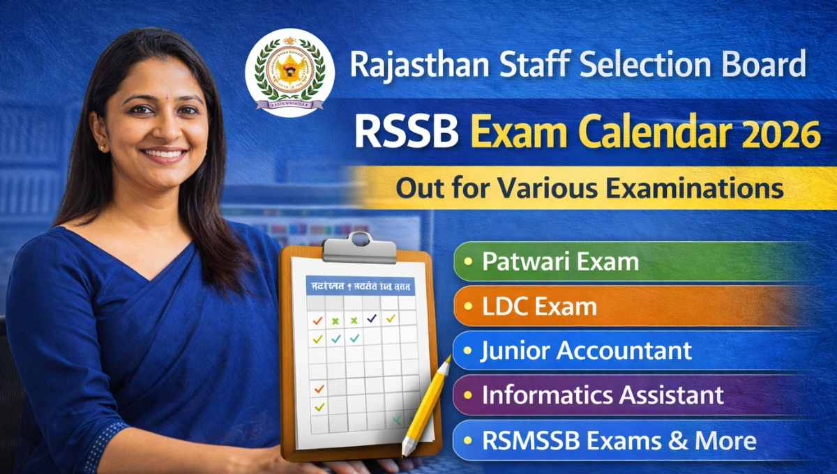 RSSB Exam Calendar 2026