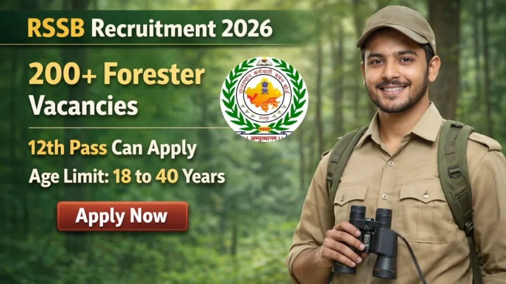RSSB Forester Recruitment