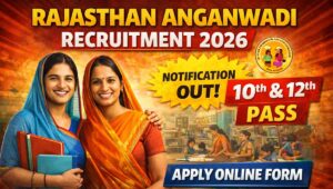 Rajasthan Anganwadi Recruitment