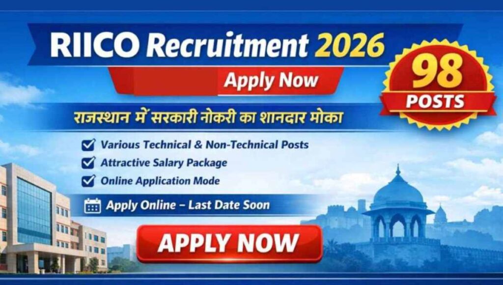 Rajasthan RIICO Recruitment 2026