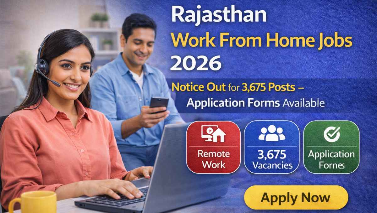 Rajasthan Work from Home Jobs