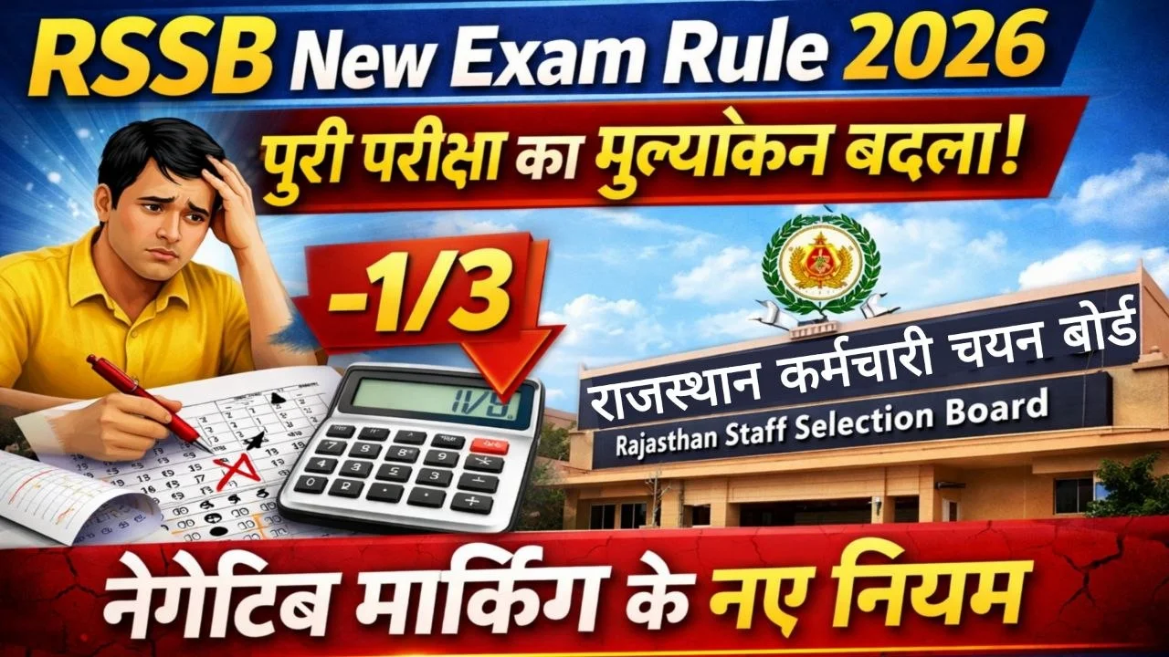 RSSB New Exam Rules 2026