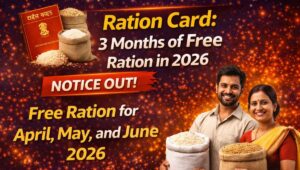 Ration Card 3 Months of Free Ration 2026