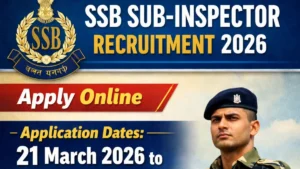 SSB Sub-Inspector Recruitment 2026