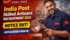 India Post Skilled Artisans Recruitment