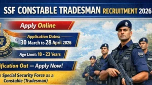 SSF-Constable-Tradesman-Recruitment-2026