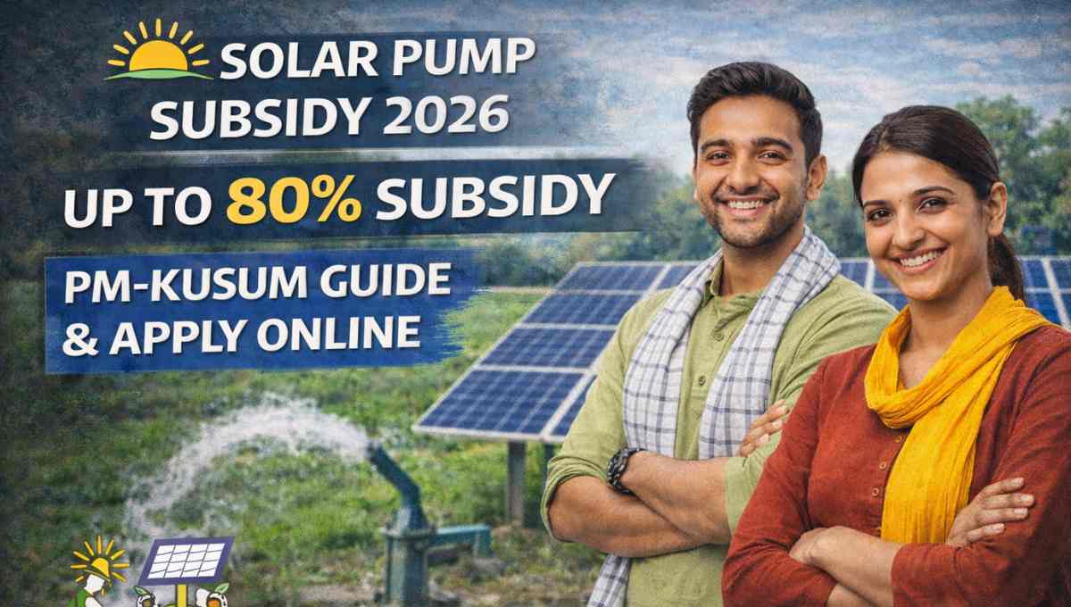 Solar Pump Subsidy 2026