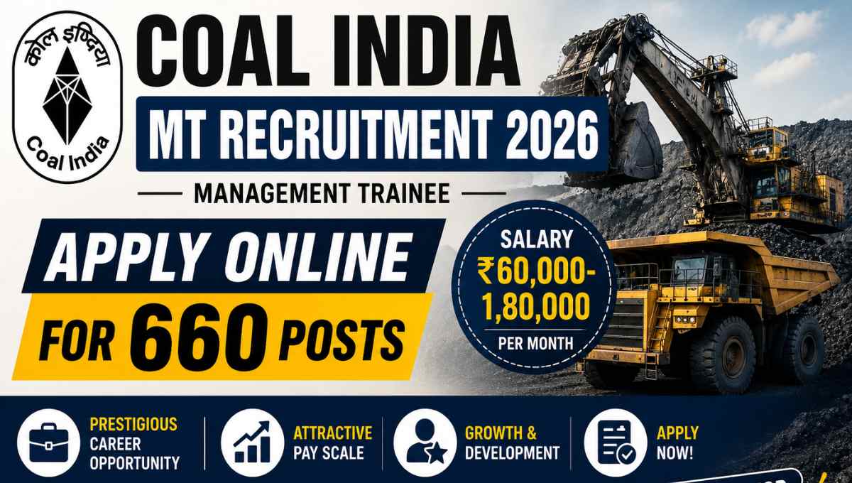 Coal India MT Recruitment
