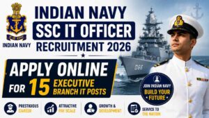Indian Navy SSC IT Officer Recruitment 2026
