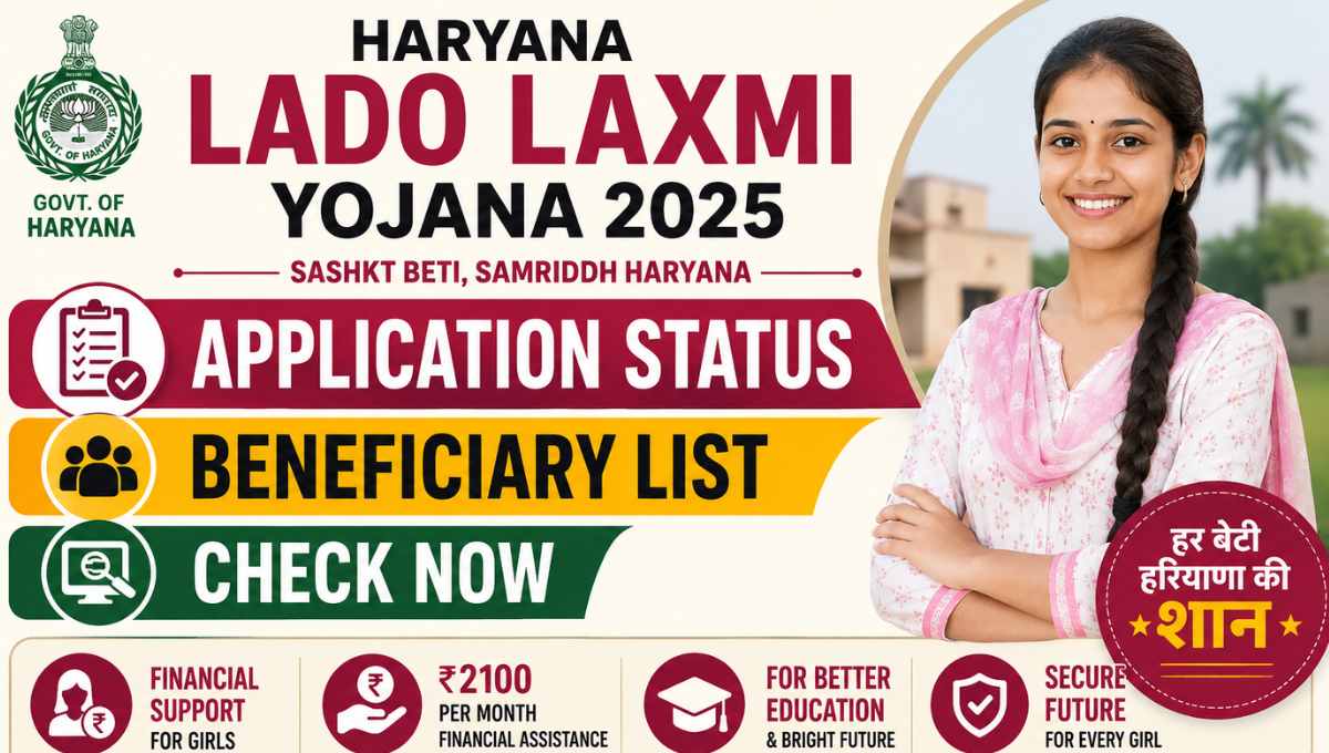 Lado Lakshmi Yojana Haryana 2025
